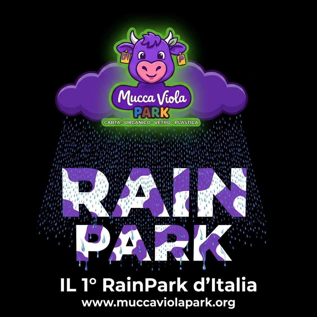 Mucca Viola Park · RAIN PARK · Il 1° Rain Park d'Italia